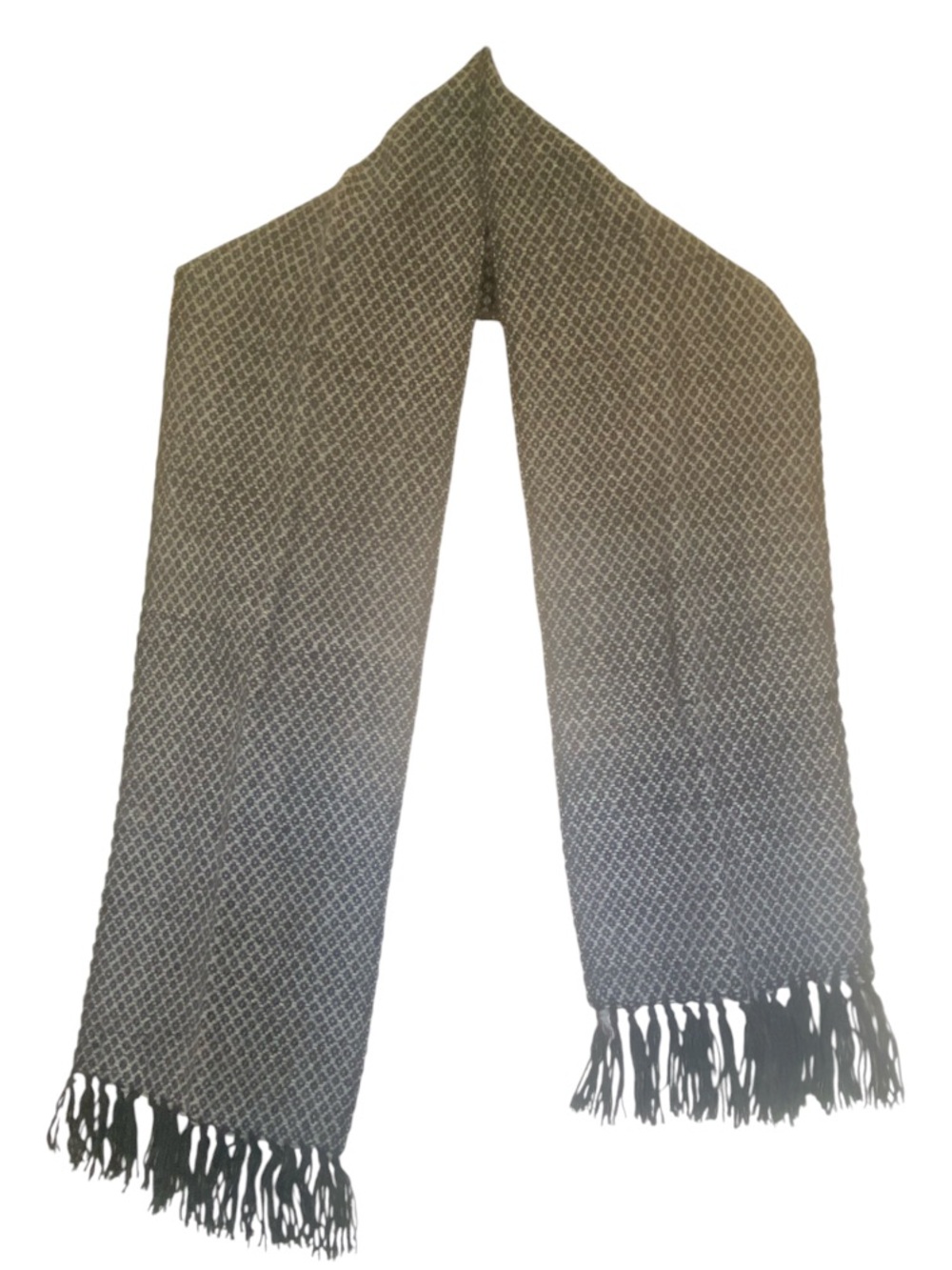 Vintage Gray Jarka 100% Peruano Alpaca Scarf